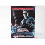 TERMINATOR 2: JUDGEMENT DAY (1991) - uncut printer's proof (25" x 17.75 x and regular London