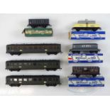 A mixed group of HO gauge HORNBY ACHO rolling stock comprising several boxed wagons and some unboxed