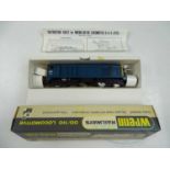 A WRENN OO gauge W2230 Bo-Bo diesel locomotive in BR blue livery numbered 8003 - G/VG in G/VG box