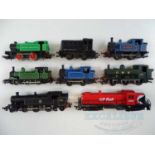 A group of OO gauge small steam and diesel locos by HORNBY, TRI-ANG and others (all unboxed) F/G (