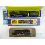 A pair of HORNBY DUBLO 3-rail steam locomotives comprising a boxed 3235 West Country Class '