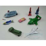 A small group of mainly GERRY ANDERSON related diecast toys by MATCHBOX and others - F/G (