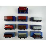 A group of HORNBY DUBLO mixed OO gauge 3-rail wagons - G/VG in G/VG boxes (10)