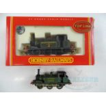 A pair of OO gauge 'Terrier' steam tank locos comprising a boxed HORNBY version and an unboxed