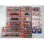 A group of LIMA OO gauge rolling stock comprising various wagons and coaches - G/VG in F/G boxes (