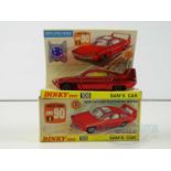 A DINKY 108 Gerry Anderson's 'Joe 90' Sam's Car in the rarer metallic red colour, complete with