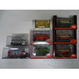 A group of diecast buses by EFE and OOC, mostly London Transport examples - VG in G boxes (8)