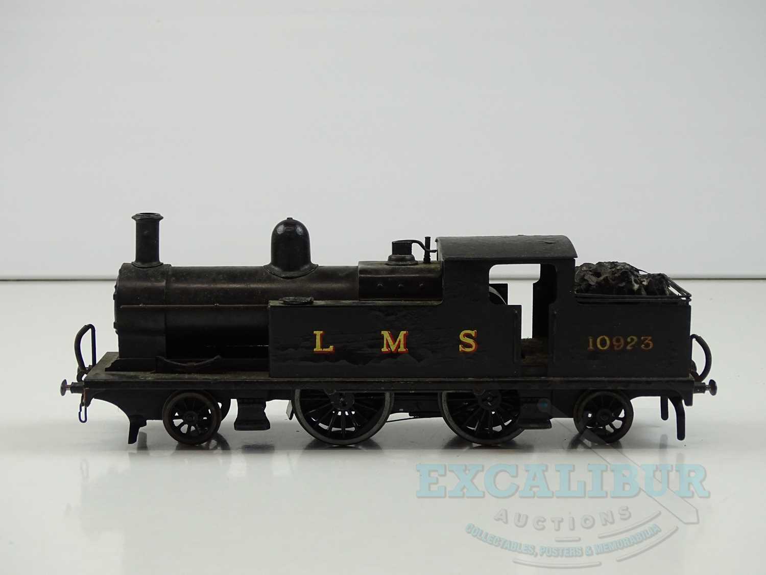 A LEEDS MODEL COMPANY O gauge coarse scale ex-L&Y 2-4-2 steam tank locomotive in LMS black - Image 2 of 8