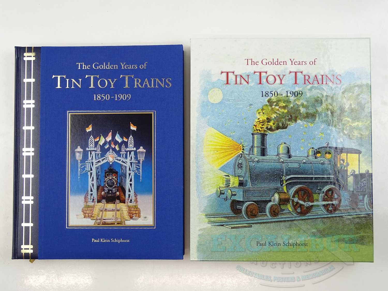A copy of 'The Golden Years of Tin Toy Trains 1850-1909' by Paul Klein Schiphorst, pub. 1999 - VG in