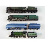 A group of HORNBY OO gauge steam locomotives in various liveries - G (unboxed) (4)