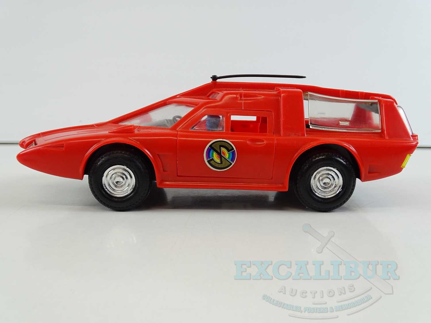 A CENTURY 21 TOYS Gerry Anderson 'Captain Scarlet' friction driven Spectrum Patrol Car in original - Image 7 of 18