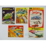 A group of original DINKY catalogues and advertising leaflet mostly featuring GERRY ANDERSON items -