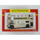 A SUNSTAR 1:24 scale 2903 Routemaster bus 'RM664 - WLT 664: The Silver Lady with unpainted body', as