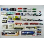 A quantity of mostly HO scale vehicles by HERPA, WIKING and others - G/VG in G boxes where boxed (