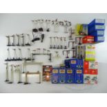 A large quantity of OO gauge and HO gauge signals and accessories - some boxed - G in G boxes (where