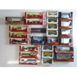 A large quantity of 1:76 scale lorries and buses by EFE and LLEDO Trackside - VG in G/VG boxes (25)