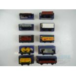 A group of HORNBY DUBLO mixed OO gauge 3-rail wagons - G/VG in F/G boxes (10)