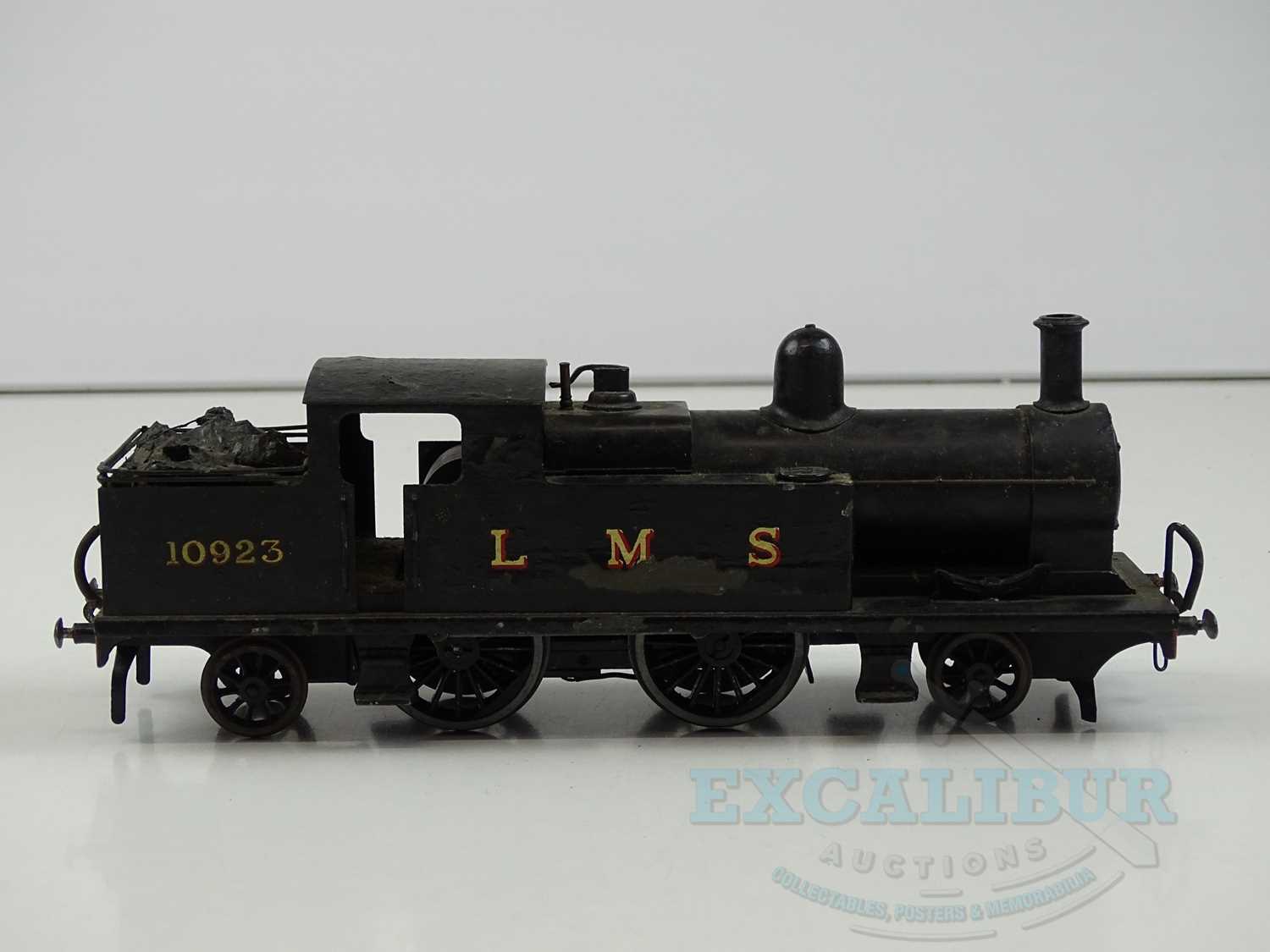 A LEEDS MODEL COMPANY O gauge coarse scale ex-L&Y 2-4-2 steam tank locomotive in LMS black - Image 3 of 8