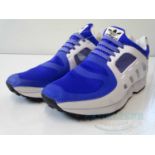 ADIDAS - EQT Racer 2.0 Trainers - Night flash blue/White - UK 7 / US 7.5 - New / Unused / Boxed