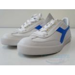 DIADORA - B.Original II Trainers - White/Blue - UK 7 / US 7.5 - New / Unused / Boxed