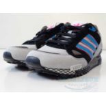 ADIDAS - Originals Trainers - Sky grey/Turq/Bloom - UK 7/ US 7.5 - New /Unused / Boxed