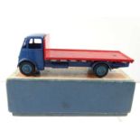 A DINKY 512 Guy Flat Truck, 2nd Style Cab in red/blue - VG in G box