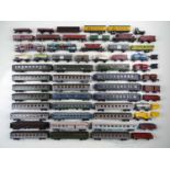 A large quantity of unboxed JOUEF and HORNBY ACHO HO gauge mostly French outline coaches and