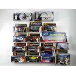 A group of CORGI James Bond themed diecast cars and vehicles from various of the films - VG/E in