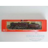 A RIVAROSSI HO gauge British outline 1348 Royal Scot class steam locomotive in LMS maroon 'Royal