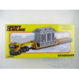 A CORGI 1:50 Scale CC12003 Man Low Loader with generator in Nederhoff livery - missing tractor