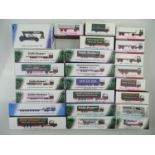A large group of ATLAS EDITIONS Eddie Stobart models, all boxed - VG/E in G/VG boxes (24)