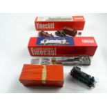 A group of built/part built whitemetal OO gauge kit steam locomotives including a GWR saddle