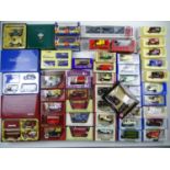 A large quantity of LLEDO DAYS GONE, CORGI, OXFORD DIECAST and others - VG in G boxes (46)