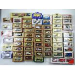 A large quantity of LLEDO DAYS GONE, OXFORD DIECAST and others - VG in G boxes (62)