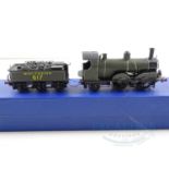 A OO gauge kitbuilt brass/white metal ex-LSWR Southern Railway A12 class 0-4-2 steam locomotive in