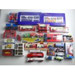 A mixed group of boxed and unboxed diecast by CORGI, LLEDO etc, - G/VG in G/VG boxes where boxed (