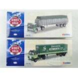 A pair of CORGI 1:50 Scale Kings of the Road series articulated lorries - VG/E in G/VG boxes (2)