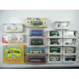 A group of various scale diecast buses by CORGI and EFE - VG in G/VG boxes (17)