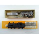 A kit built OO gauge NU-CAST brass/whitemetal Class C13 steam tank locomotive in BR black livery -