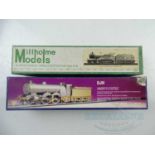 A pair of OO gauge unbuilt brass/whitemetal loco kits comprising a MILLHOLME Fowler Class 2P and a