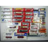 A quantity of HO gauge lorry and bus models by HERPA and others - VG in G/VG boxes (40)