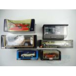A group of 1:18 / 1:20 / 1:24 scale cars by BBURAGO, MAISTO and others - VG in G/VG boxes (6)