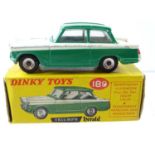 A DINKY 189 Triumph Herald 2-tone green/white - G in F/G box