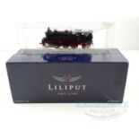 A LILIPUT HO gauge L131015 German outline BR75 class steam tank locomotive, in DB black, DCC