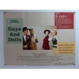 A group of 4 music related movie posters - both Quads and one sheets comprising: GUYS AND DOLLS (