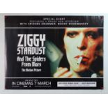 DAVID BOWIE: ZIGGY STARDUST AND THE SPIDERS FROM MARS (1973 - 2017 re-release) - A UK Quad 'One