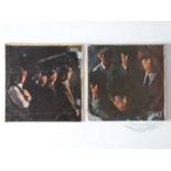 THE ROLLING STONES - A pair of vinyl 12" LPs - one being for their debut 1964 album 'The Rolling