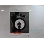 GET CARTER (1971) - A rolled commercial movie poster signed by Mike Hodges (screen writer and