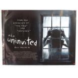 A group of UK Quad film posters comprising 2 x THE UNINVITED (2009); THE AMITYVILLE HORROR (2005);