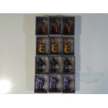 MARVEL - A group of 12 Eaglemoss Marvel figures comprising 3 x DOCTOR STRANGE, 3 x LOKI, 3 x BLACK